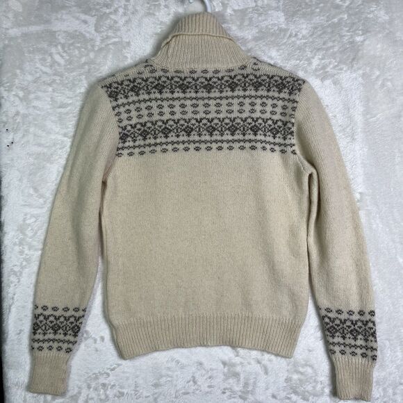 Hilwin Women’s Virgin Shetland Wool New Zealand Sweater Sz S Office To Outdoors - Picture 5 of 13